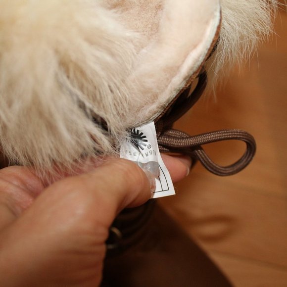 NEW UGG AYA WATERPROOF LEATHER TALL BOOTS CHESTNUT - Picture 8 of 8